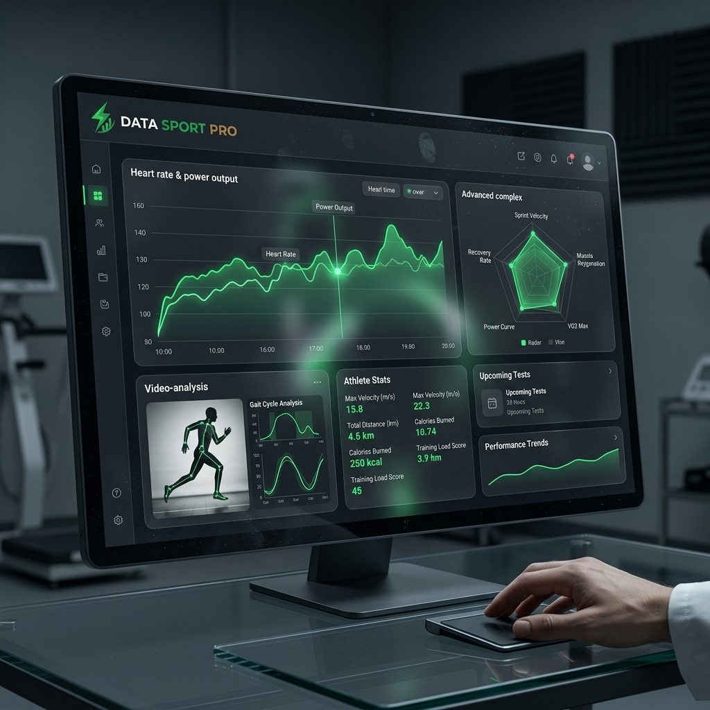 Data Sport Pro Platform Mockup
